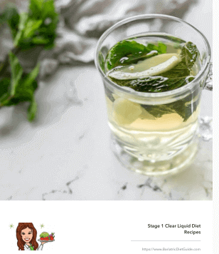 clear liquid recipes